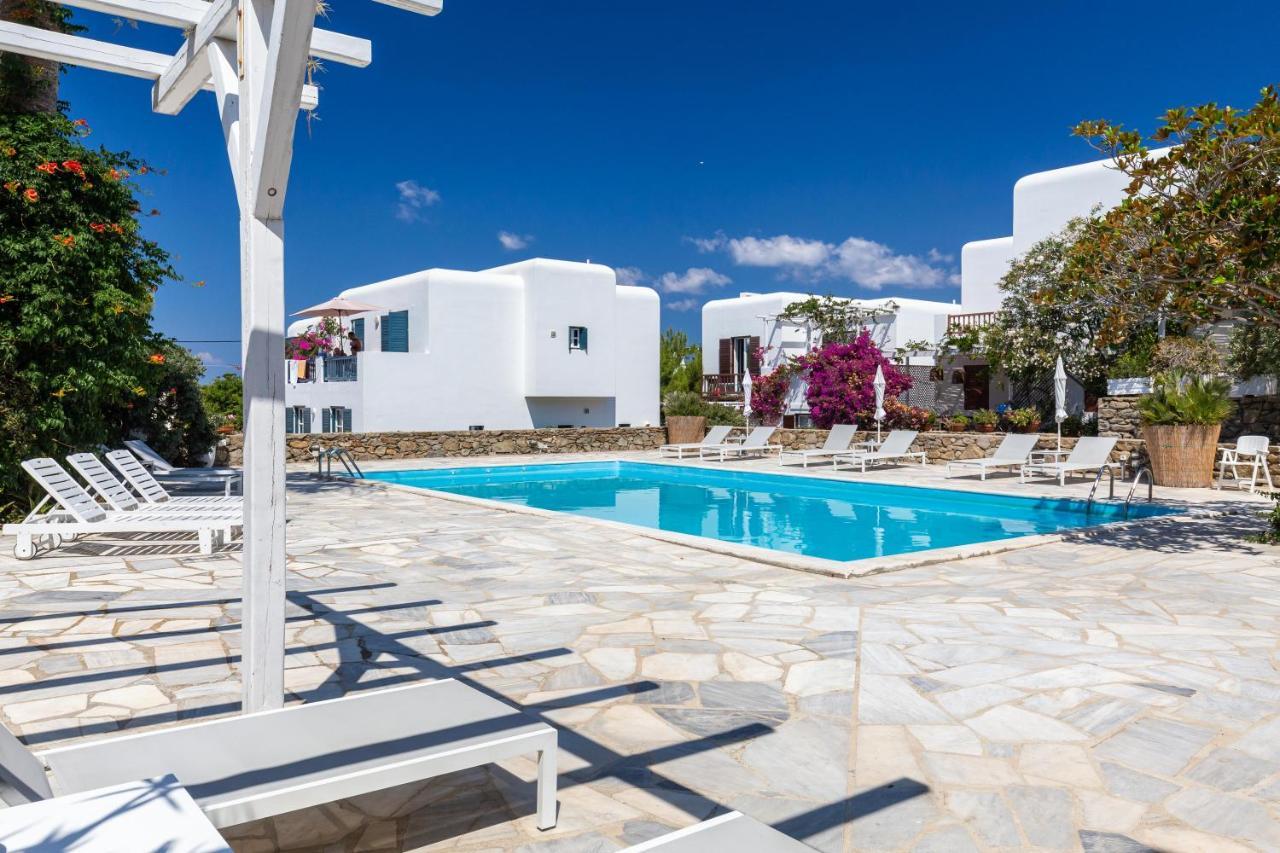 Callisti Mykonos Town With Pool View And Calypso Upper Floor With Sea View Bagian luar foto