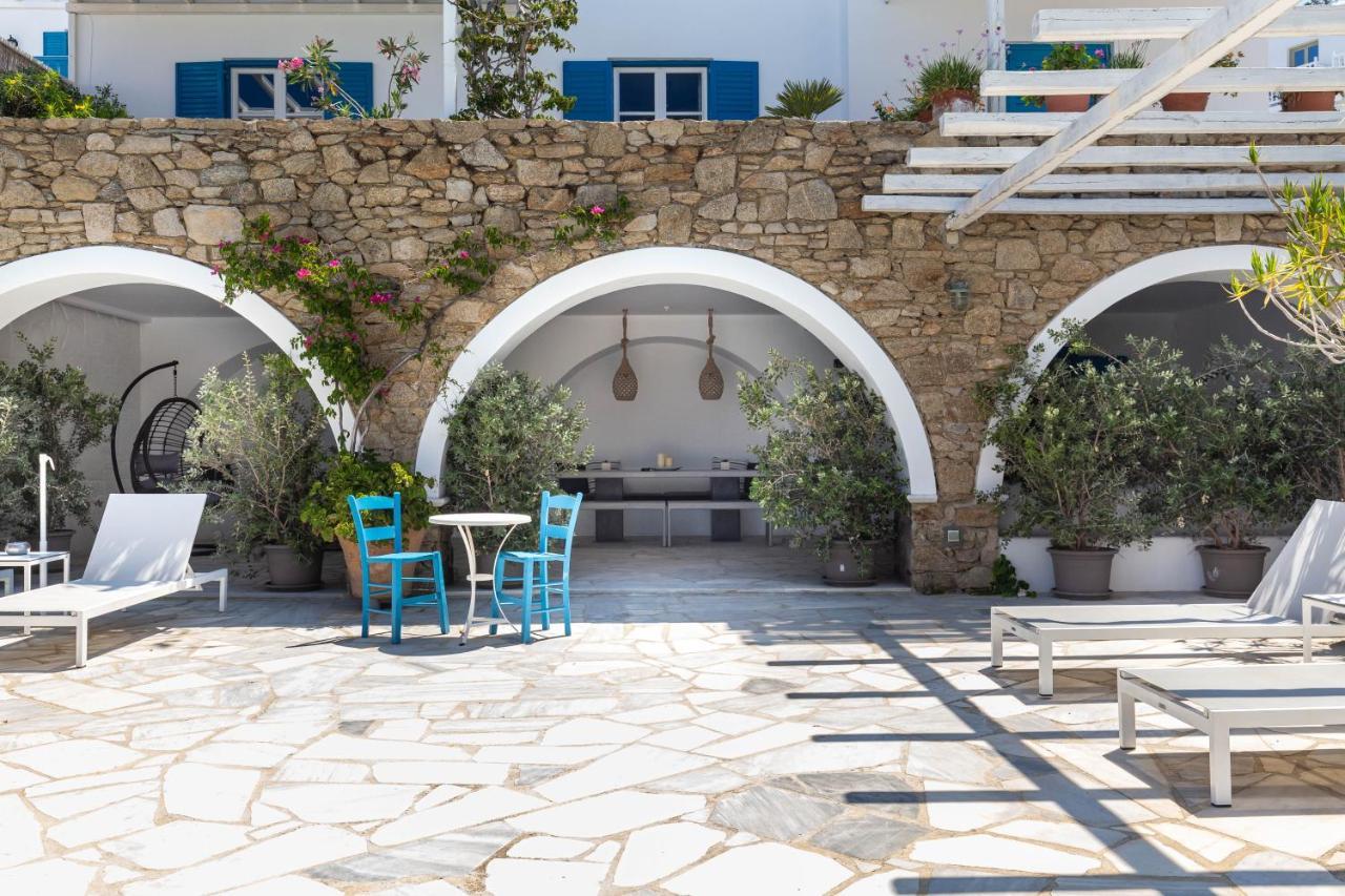 Callisti Mykonos Town With Pool View And Calypso Upper Floor With Sea View Bagian luar foto